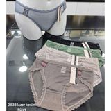 Sade İç Giyim F.K./Pants Lazer Kesim Kadın Külot Mavi S