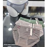 Sade İç Giyim F.K./Pants Lazer Kesim Kadın Külot Mavi XL