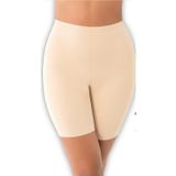 Sade Korse Lazer Kesim Paçalı 2 Beden Küçültür İz Yapmaz Kaymaz Slikon Doku Kadın Korse Ten 2XL