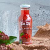 Sade Organik 250 ml Kızılcık Suyu Meyve Suyu Aroma Tatlandırıcı İçermez