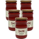 Sade Organik Biber Salçası 650 gr 5'li
