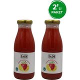 Sade Organik Çilekli Limonata 250 ml 2'li Paket
