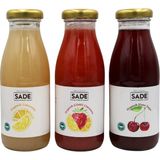 Sade Organik Çilekli + Limonata + Vişne Suyu 250 - 250 ml