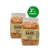 Sade Organik Cin Mısır 500gr 2'li Paket (2 X 500 gr.)