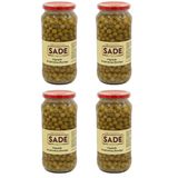 Sade Organik Haşlanmış Bezelye 400 Gr 4'Lü Paket