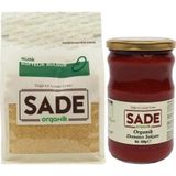 Sade Organik Köftelik Bulgur 1000 Gr & Domates Salçası 650 Gr