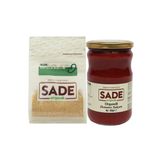 Sade Organik Köftelik Bulgur 500 gr + Domates Salçası 650 gr