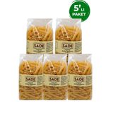 Sade Organik Organik Kalem Makarna 500 Gr 5'Li