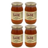 Sade Organik Organik Süzme Çiçek Balı 460 Gr 4'lü Paket, SM24.01.01.0006