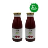 Sade Organik Organik Vişne Suyu 250 ml. 2'li Paket