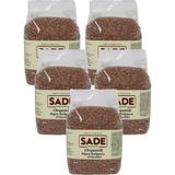 Sade Organik Siyez Bulguru 500 gr 5'li - 2,5 kg