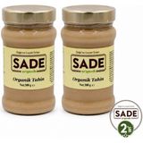 Sade Organik Tahin 300 gr 2 Li Paket Lezzetli Susam Ürünü