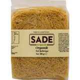 Sade Organik Tel Şehriye 500 gr Türkiye Menşeli Katkısız ve Doğal Bakliyat