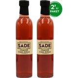 Sade Organik Üzüm Sirkesi 500 ml 2'li Paket - 500,2 lt