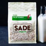 Sade Organik Yulaf Ezmesi 2 Paket 500 gr Türkiye Menşeli Besleyici ve Doyurucu Atıştırmalık - 1 kg