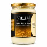 Sade Yağ (Ghee) | %99,5 Saf Koyun Sütü Yağı - Renklendiricisiz, Katkısız, Laktozsuz, Kazeinsiz Saf Altın Yağ 580 gr