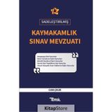 Sadeleştirilmiş Kaymakamlık Sınav Mevzuatı - Can Çelik