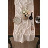 SADEN HOME NATUREL KUMAŞ KETEN RUNNER, ŞIK VE DEKORATİF , 5 EBAT SEÇENEGİ