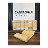 SADEN HOME NEVRESİMLİK - ÇARŞAFLIK ÇOK AMAÇLI KUMAŞ SARI 240 CM