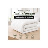 sadevia yün Yazlık Tek Kişilik %100 Merinos Kuzu Yünü Yorgan
