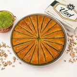 Sadeyağlı,iri Fıstıklı Havuç Dilim Baklava Tepsili 2 kg