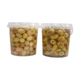 Sadıcım Çizik 650 Gr + Izgara 600 Gr Yeşil Zeytin Pet Kavanoz