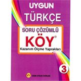 Sadık Uygun Yayınları 3. Sınıf Türkçe Çözümlü Köy Yaprak Test