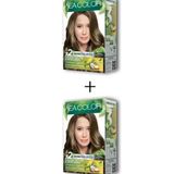 Sae Color Fındık Kabuğu No:7.3 2X2 Tüp Krem Saç Boyası Seti