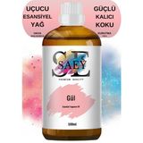 SAEY Gül Esansiyel Uçucu Koku Yağ Buhurdanlık Yağı Difüzör Esansı Hobi Esans 100ml