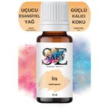 SAEY İris Esansiyel Uçucu Koku Yağ Buhurdanlık Yağı Difüzör Esansı Hobi Esans 10ml