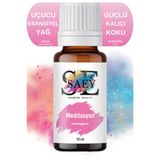 SAEY Meditasyon Esansiyel Uçucu Koku Yağ Buhurdanlık Yağı Difüzör Esansı Hobi Esans 10ml