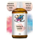 SAEY Vanilya Lavanta Esansiyel Uçucu Koku Yağ Buhurdanlık Yağı Difüzör Esansı Hobi Esans 100ml