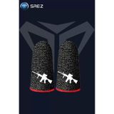 Saez Pubg M4 Baskılı Kırmızı 1 Çift- 2 Parmaklık Ter Geçirmez E-Spor Parmak Eldiveni