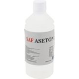 Saf Aseton 500ML Oje Sil Makine Temizleme Yapışkan Temizleme - 24'li Paket