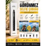 Saf Hobi INSTA360 Invisible Selfie Stick – 360° Kamera Uyumlu Görünmez Selfie Çubuğu