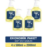 Saf Sıvı Sabun 500 ml X4 Ekonomik Paket
