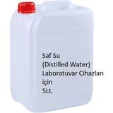 Saf Su Distile Su 5 Litre - Ahşap