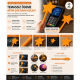 SAF ⭐ Temassız Ödeme Asası (NFC Uyumlu) – Kartınızı Çıkarmadan Tek Dokunuşla Ödeme