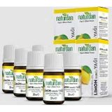 Saf(1.Kalite) Limon Kabuğu(Lemon Peel Oil) Yağı 20 Ml 9 Lü Set