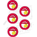 Safa Forma SAFARİ AV BAYİ SBS Küspeli Kasnak El Oltası - 4 Iğneli Hazır Takım - 5 Adet