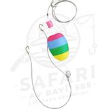 Safa Forma SAFARİ AV BAYİ SBS Şamandıralı Olta Ucu Takımı - 2 Iğneli Mantarlı Hazır Takım - Şıpşıp - 1 Adet