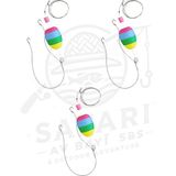 Safa Forma SAFARİ AV BAYİ SBS Şamandıralı Olta Ucu Takımı - 2 Iğneli Mantarlı Hazır Takım - Şıpşıp - 3 Adet
