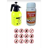 Safa Tarım Bahçe Ilaçlama Seti/gelişmiş Uçan Yürüyen Haşerelerde Etkili/solutrin EC050 250ML/2LT Ilaçlama P.