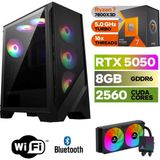Şafak-Gaming Pc Ddr5-Rtx 5050 8gb -Ryzen 7 7800XD – 64 GB Ddr5 Ram – 1 Tb M.2 SSD 5000 4000 – 240MM Sıvı Sogutma -Windows 11 Pro- - 64GBRAM