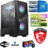 Şafak-Gaming Pc Ddr5 -Rtx 5060 8 GB – Inte I5 14600KF – 32GB -64GB Ddr5 Ram – 1 Tb M.2 SSD - Sıvı Sogutmalı - Windows 11 Pro - 32GBRAM