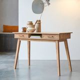 Şafak Mobilya Ahşap Çift Çekmeceli Basic Model Dresuar, Çalışma Masası - 110x40