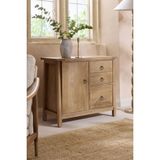 Şafak Mobilya Hector Mini Masif Ahşap Büfe, Konsol - 90 x 75 - Ahşap Rengi