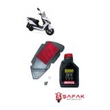 ŞAFAK MOTOSİKLET ARORA FREEDOM 125 HAVA FİLTRESİ MOTUL 5000 BAKIM SETİ