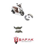 ŞAFAK MOTOSİKLET Hero Dash 125 Ön Arka Fren Balatası Takım (A KALİTE)