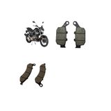 ŞAFAK MOTOSİKLET MONDİAL DRİFT-L ÖN ARKA FREN BALATASI TAKIM